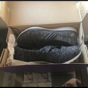 Skechers Air-Cooled Memory Foam Slip-On Shoes 7.5